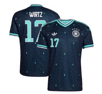 Florian Wirtz Germany National Team adidas 2026 Away Replica Jersey - Navy