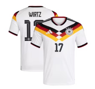 Florian Wirtz Germany National Team adidas 2026 Home Replica Jersey - White