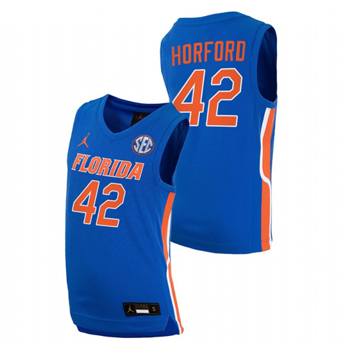 Florida Gators Al Horford College Basketball Royal NBA Alumni Jersey Men