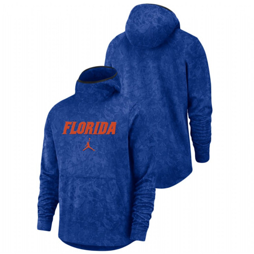Florida Gators Basketball Spotlight Team Logo Pullover Men's Royal Hoodie