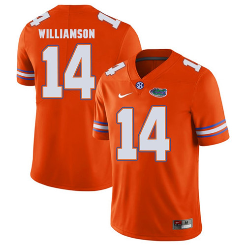 Florida Gators Orange Chris Williamson Football Player Performance Jersey
