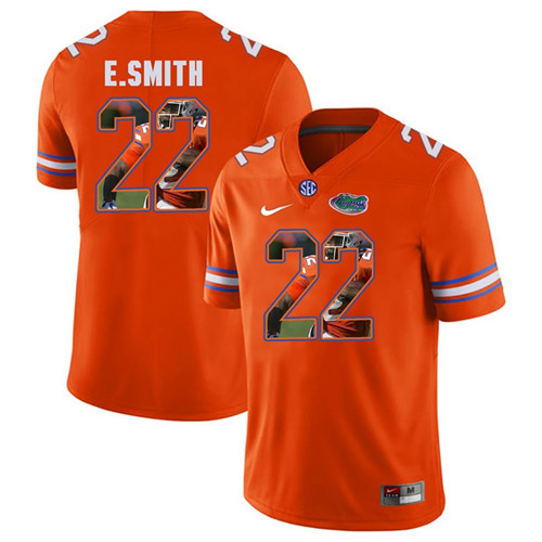 Florida Gators Orange Emmitt Smith College Football Portrait Jersey