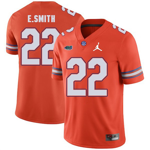 Florida Gators Orange Emmitt Smith Jordan Brand Football Jersey