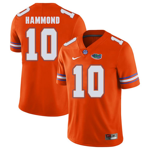 Florida Gators Orange Josh Hammond Football Player Performance Jersey