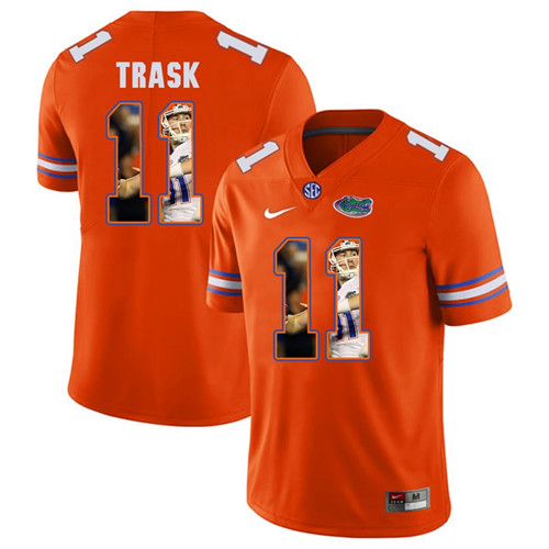 Florida Gators Orange Kyle Trask College Football Portrait Jersey