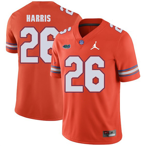 Florida Gators Orange Marcell Harris Jordan Brand Football Jersey