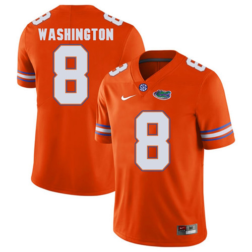 Florida Gators Orange Nick Washington Football Player Performance Jersey