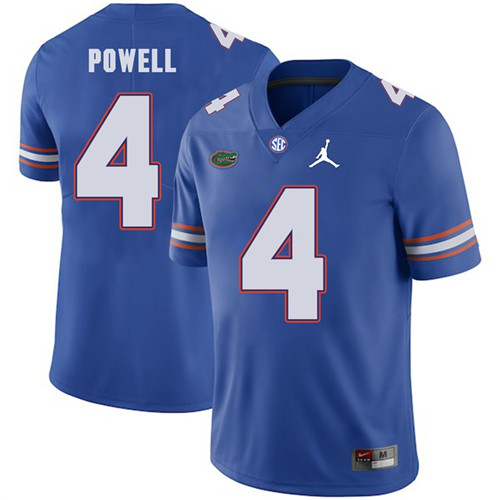 Florida Gators Royal Brandon Powell Jordan Brand Football Jersey