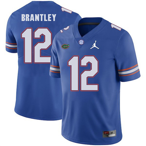 Florida Gators Royal John Brantley Jordan Brand Football Jersey
