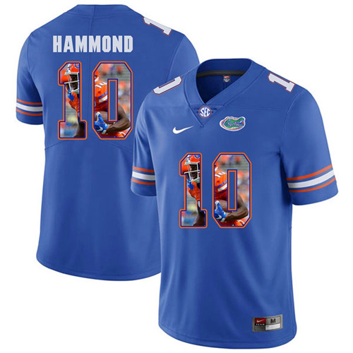 Florida Gators Royal Josh Hammond College Football Portrait Jersey