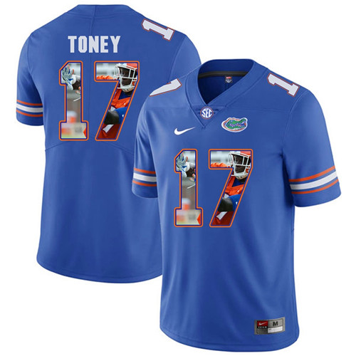 Florida Gators Royal Kadarius Toney College Football Portrait Jersey