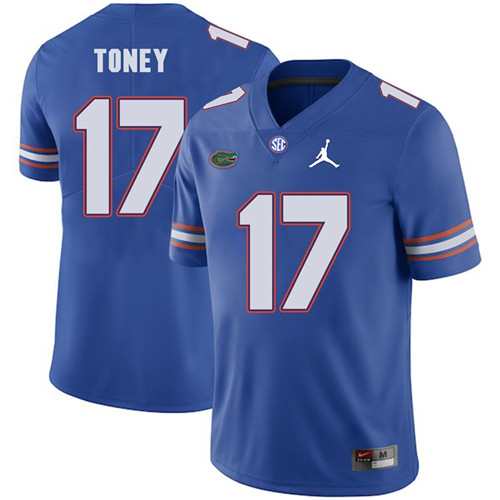 Florida Gators Royal Kadarius Toney Jordan Brand Football Jersey