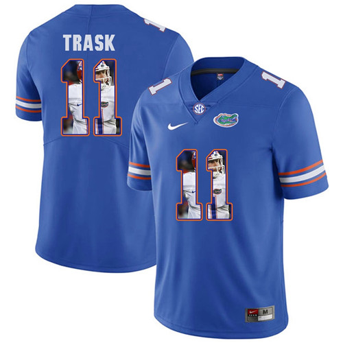 Florida Gators Royal Kyle Trask College Football Portrait Jersey