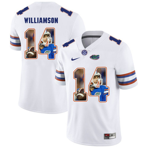 Florida Gators White Chris Williamson College Football Portrait Jersey