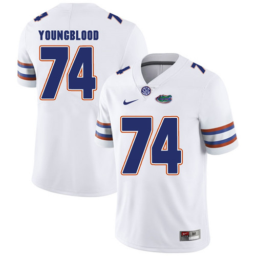 Florida Gators White Jack Youngblood Football Player Performance Jersey