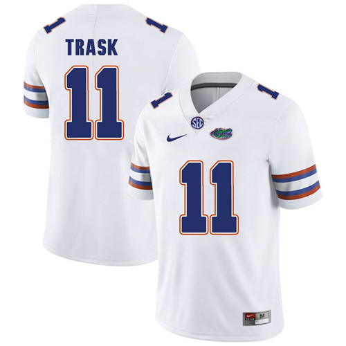 Florida Gators White Kyle Trask Football Player Performance Jersey
