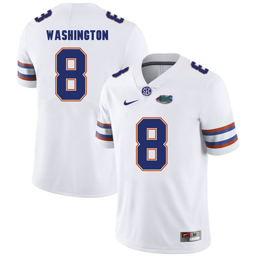 Florida Gators White Nick Washington Football Player Performance Jersey