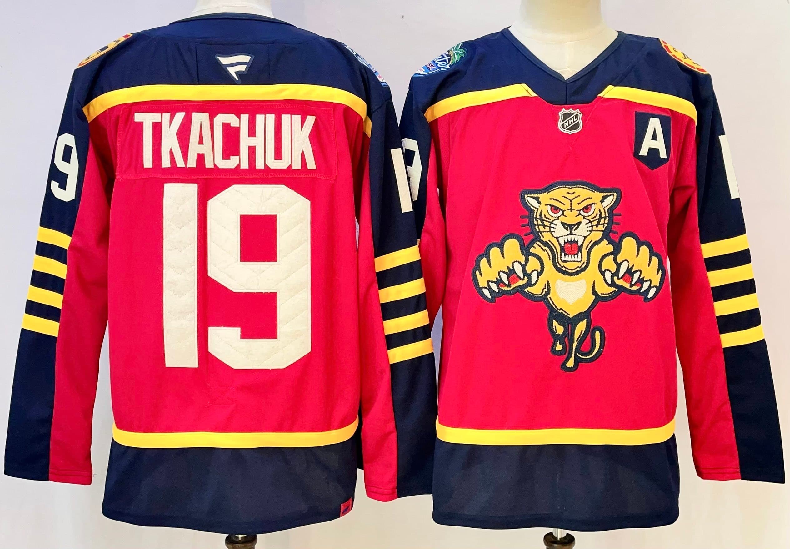 Florida Panthers #19 Matthew Tkachuk Red Fanatics 2026 Winter Classic Jersey