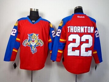 Florida Panthers #22 Shawn Thornton Red Home Stitched NHL Jersey