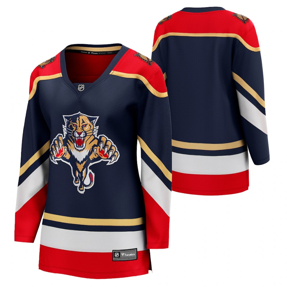 Florida Panthers 2021 Special Edition Blue Women Jersey Retro