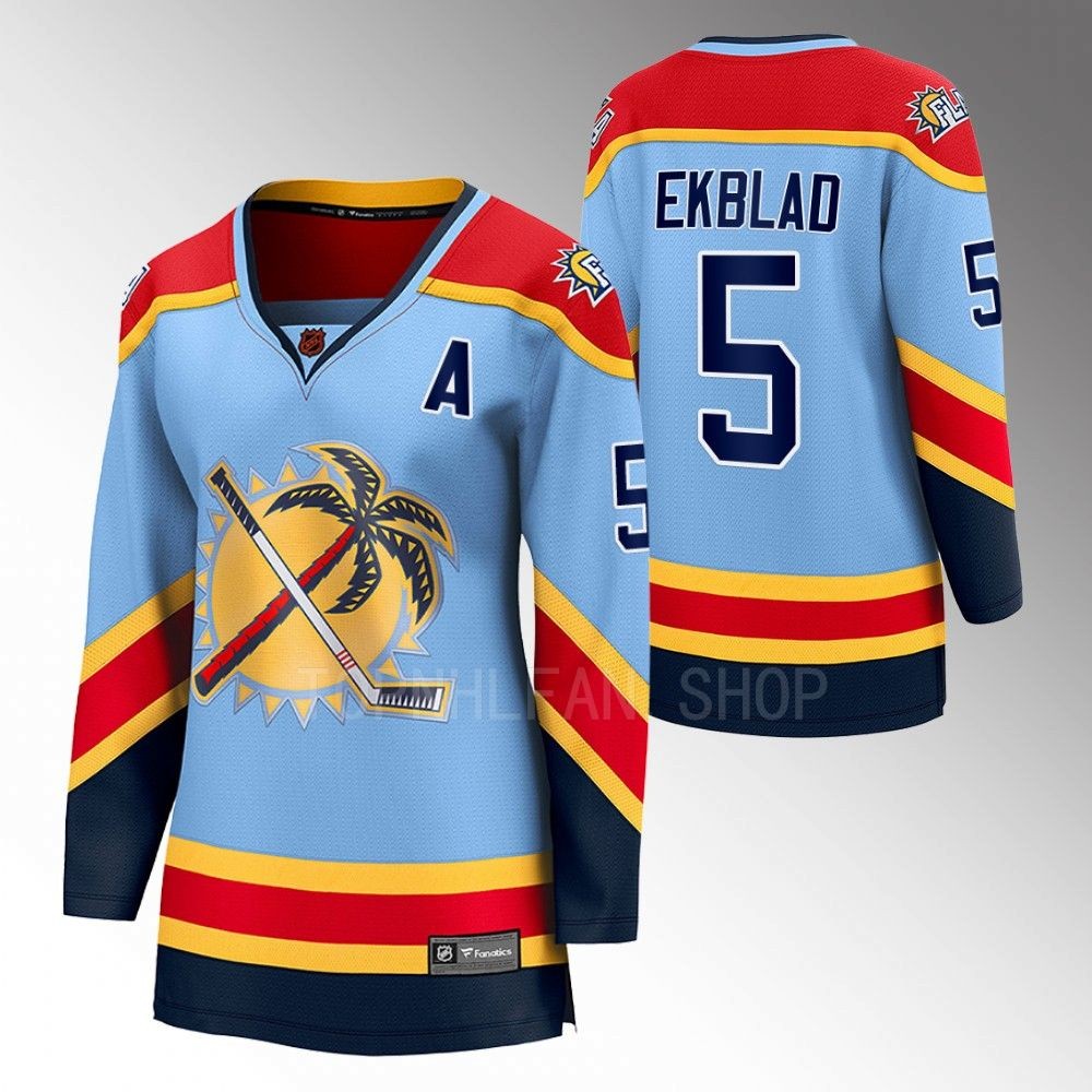 Florida Panthers Aaron Ekblad Women Blue 2022 Special Edition 2.0 Jersey