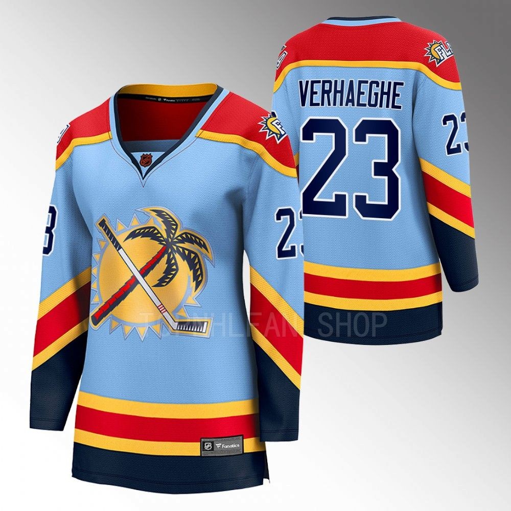 Florida Panthers Carter Verhaeghe Women Blue 2022 Special Edition 2.0 Jersey