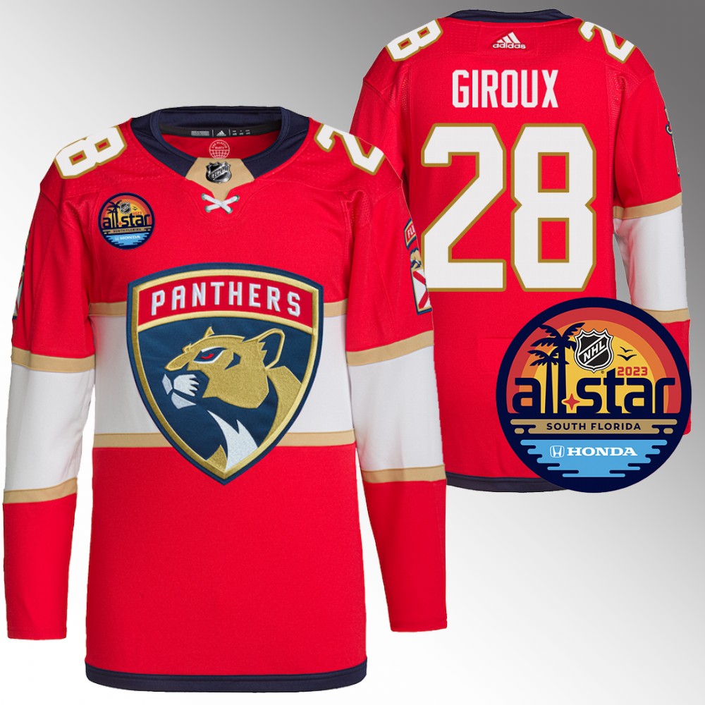 Florida Panthers Claude Giroux Red 2023 NHL All-Star Authentic Pro Jersey