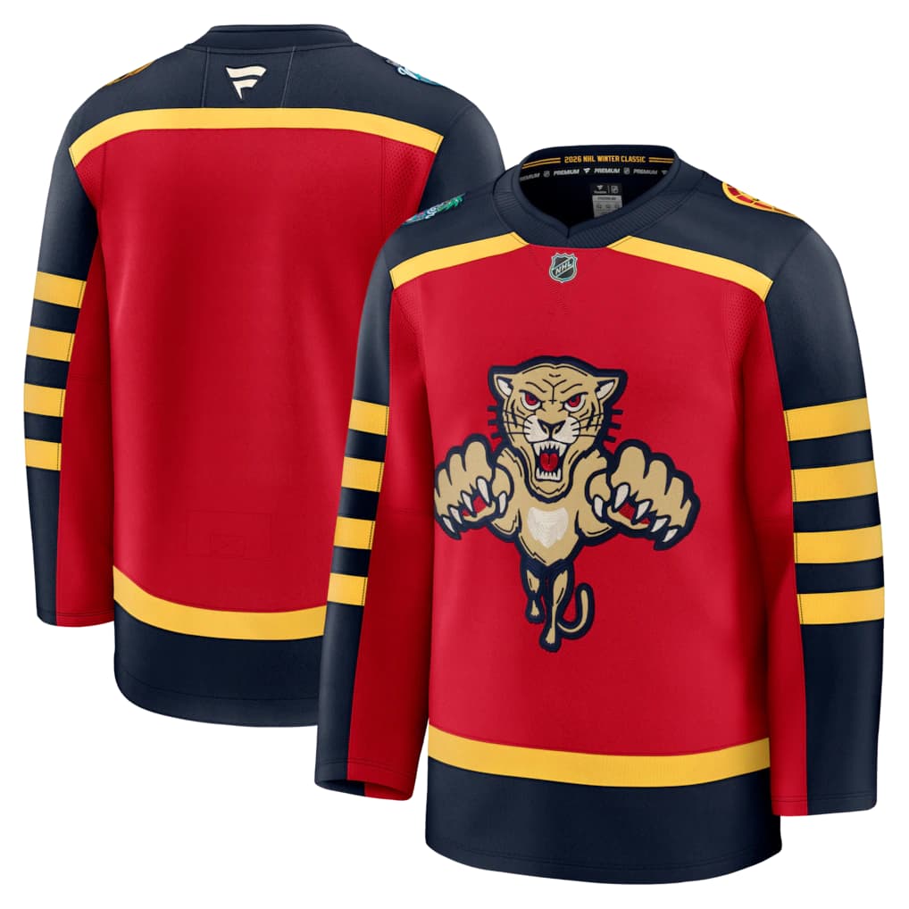 Florida Panthers Fanatics 2026 NHL Winter Classic Premium Jersey - Red