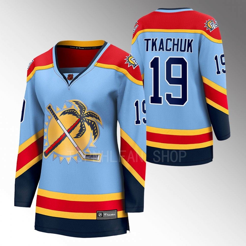Florida Panthers Matthew Tkachuk Women Blue 2022 Special Edition 2.0 Jersey