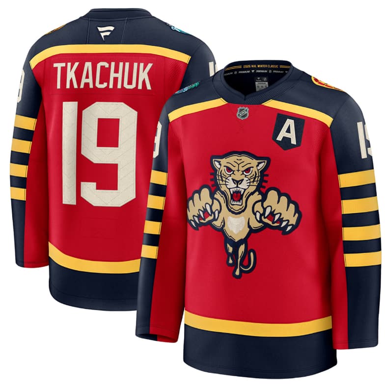 Florida Panthers NHL 2026 Winter Classic #19 Matthew Tkachuk Premium Jersey