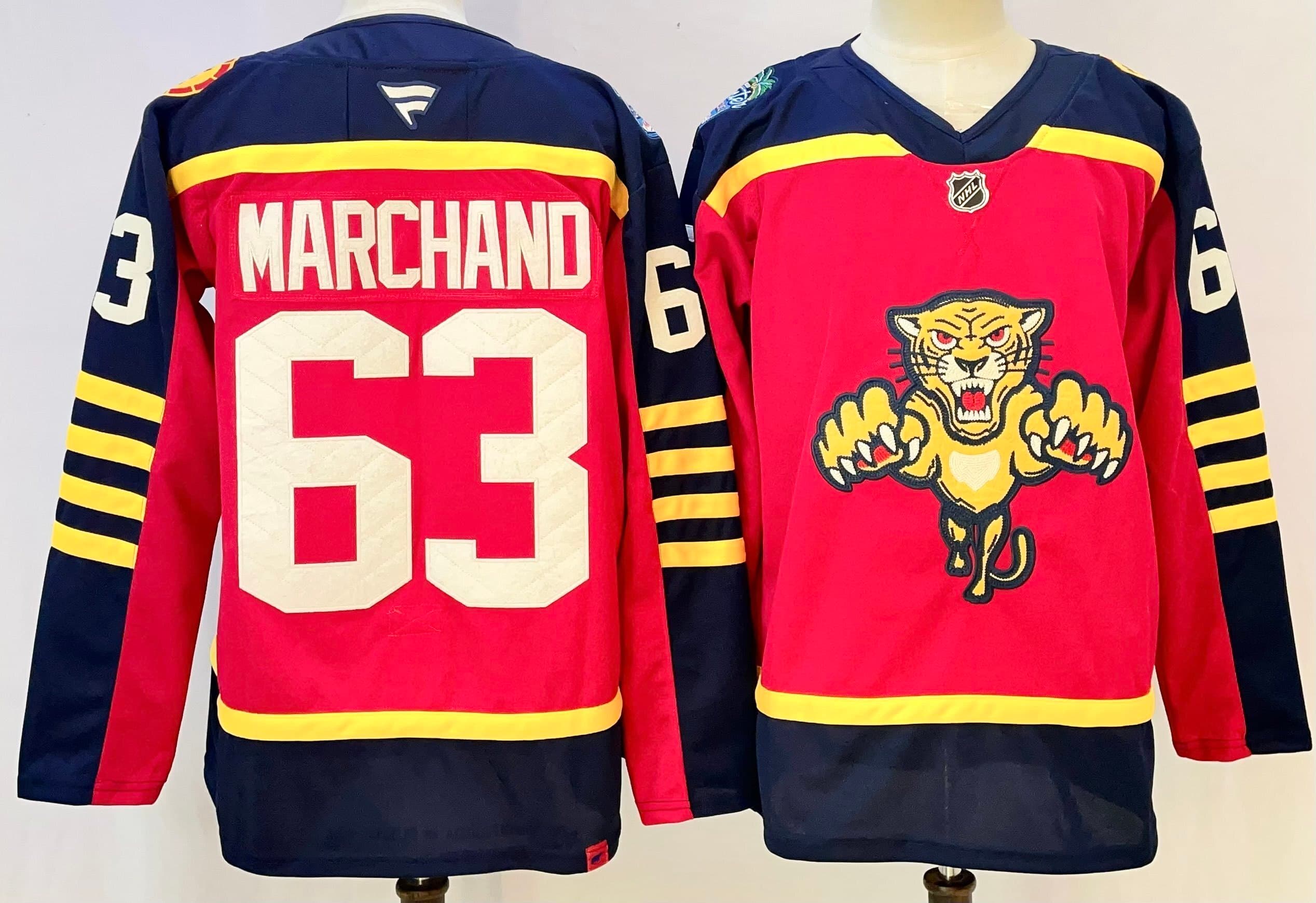Florida Panthers NHL 2026 Winter Classic #63 Brad Marchand Premium Jersey