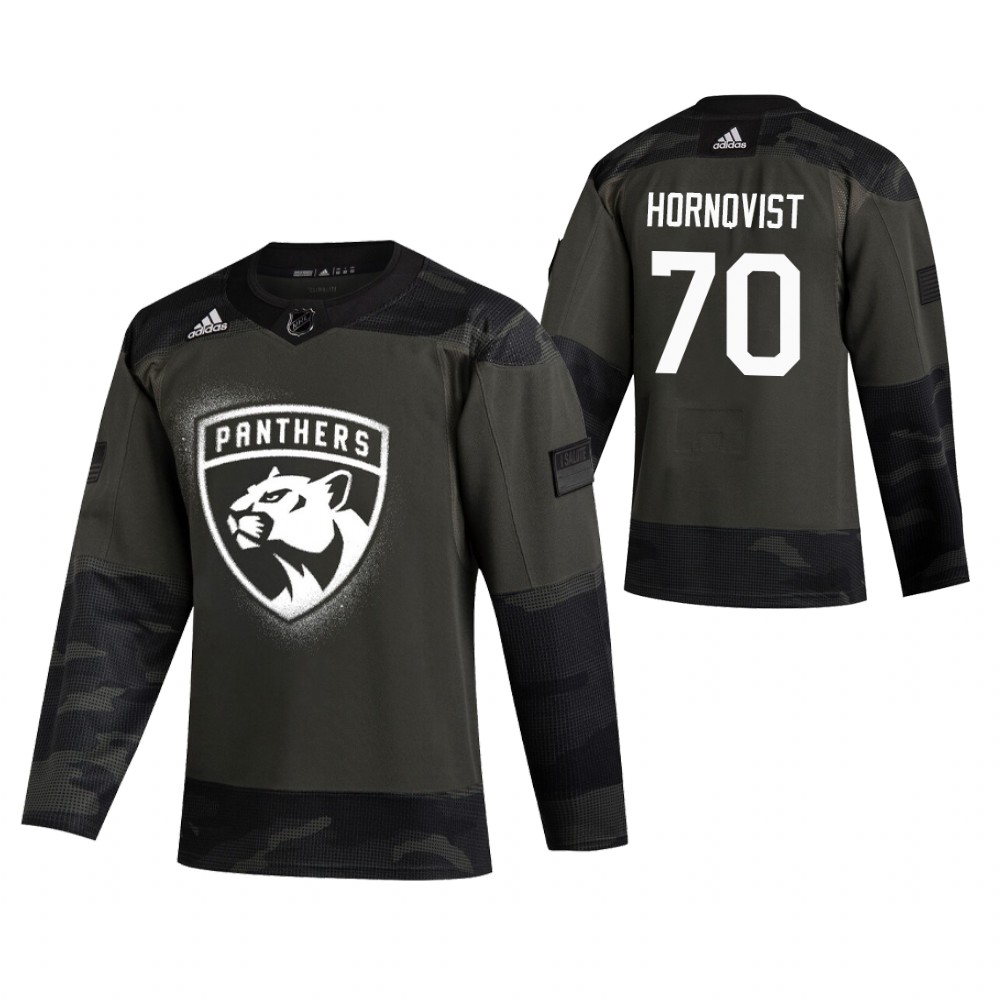 Florida Panthers Patric Hornqvist Camo 2020 Veterans Day Authentic Jersey
