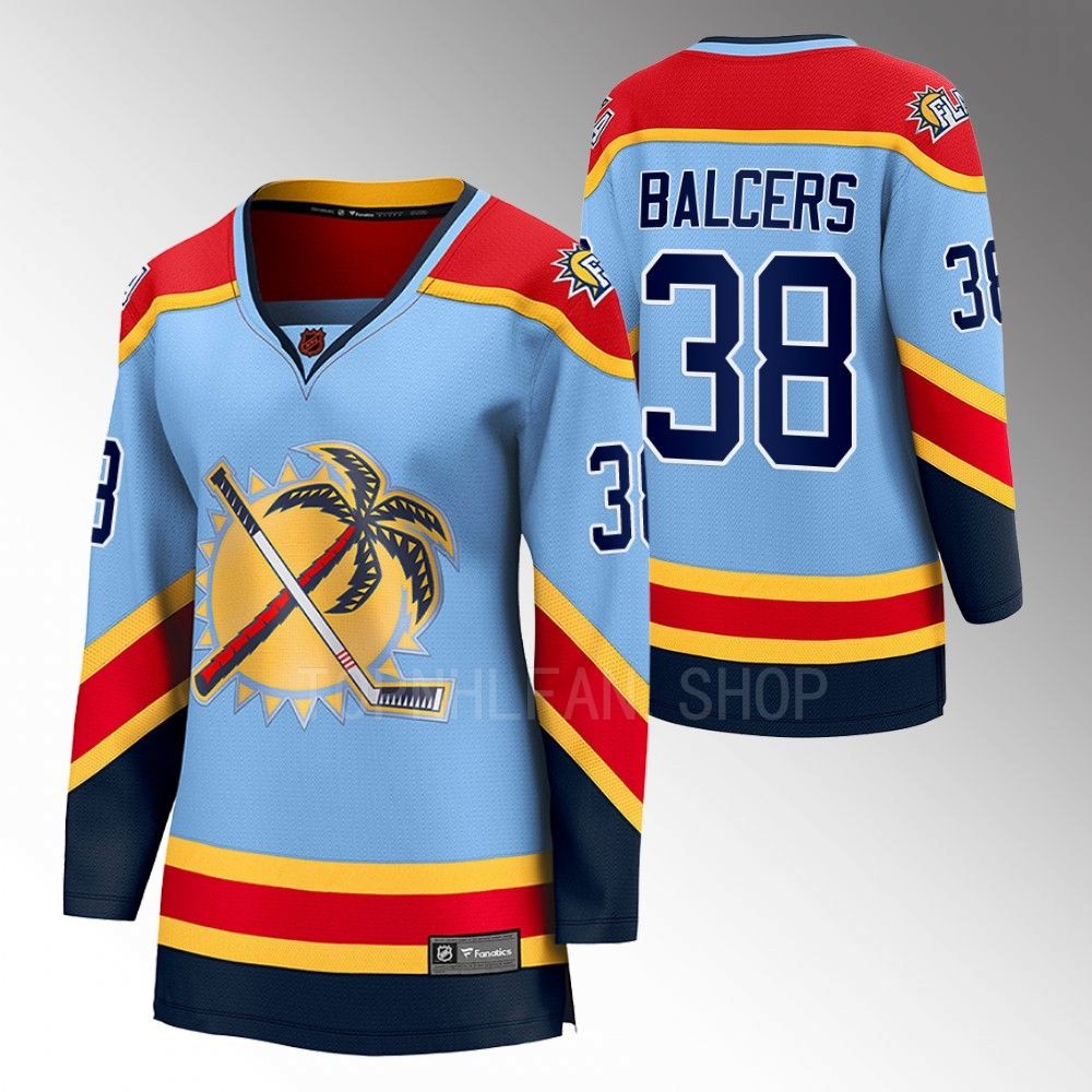 Florida Panthers Rudolfs Balcers Women Blue 2022 Special Edition 2.0 Jersey