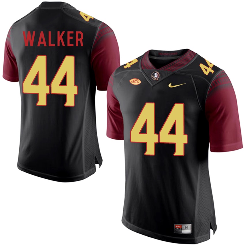 Florida State Seminoles Black DeMarcus Walker College Basketball Jersey