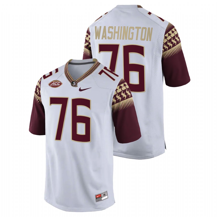 Florida State Seminoles Darius Washington College Football White Jersey