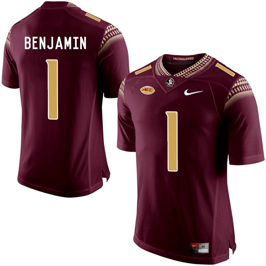 Florida State Seminoles Garnet BKelvin Benjamin College Basketball Jersey