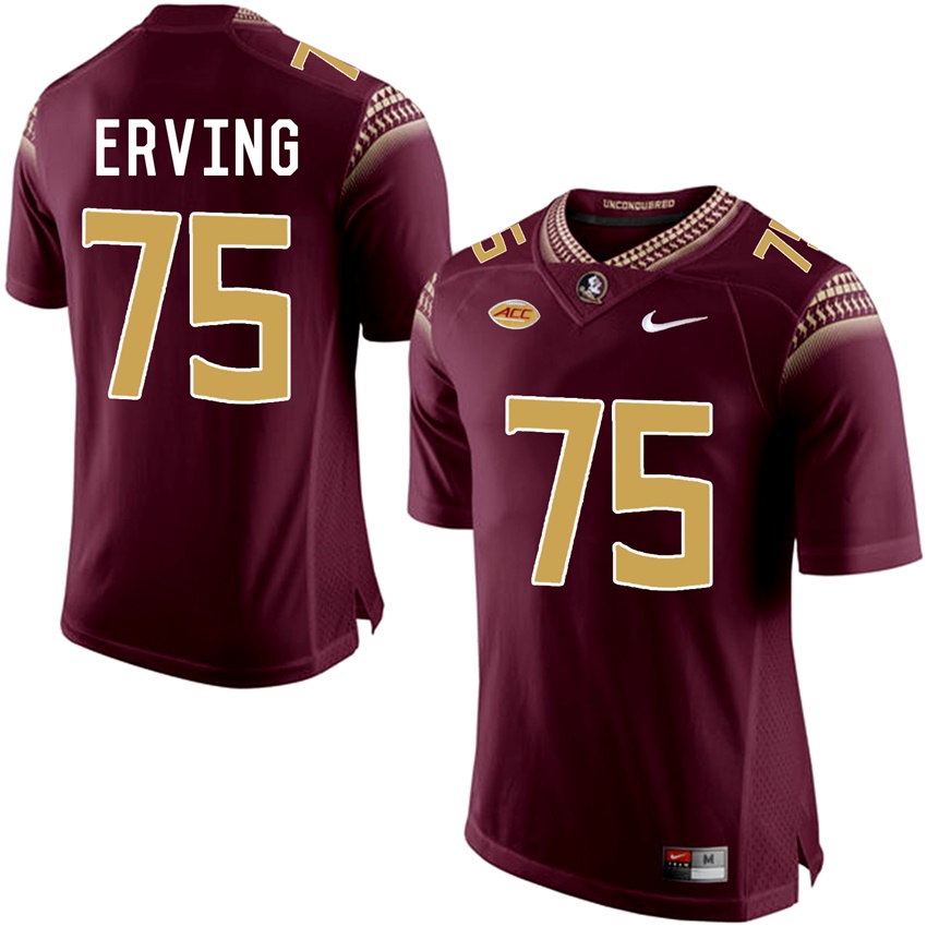 Florida State Seminoles Garnet Cameron Erving College Basketball Jersey