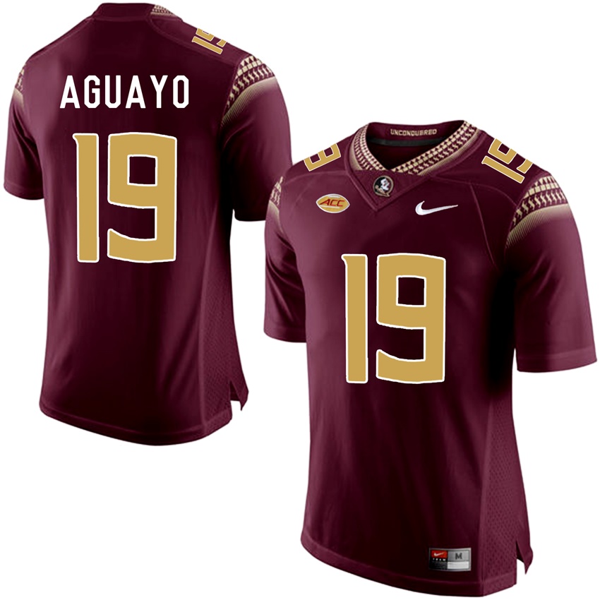 Florida State Seminoles Garnet Roberto Aguayo College Basketball Jersey