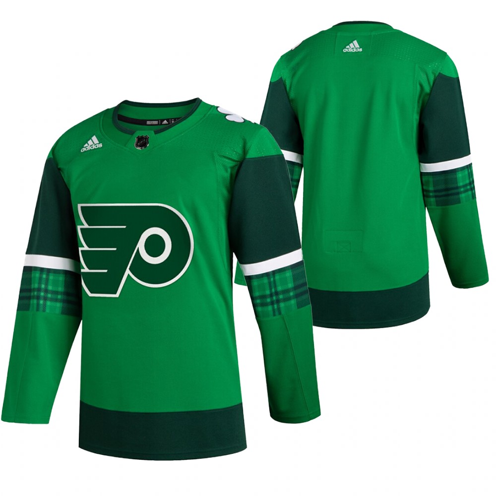 Flyers 2020 St. Patrick's Day Green # Jersey