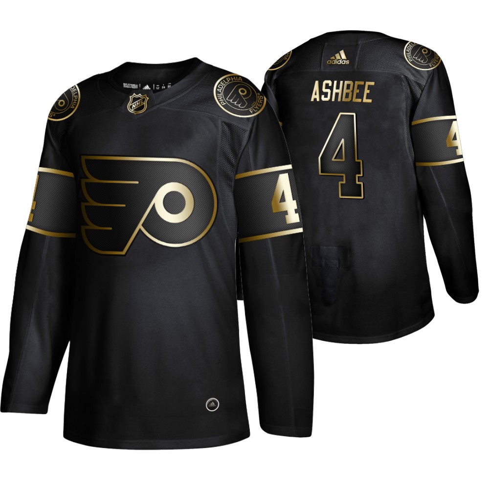Flyers Barry Ashbee Men's Authentic 2019 NHL Golden Edition Jersey