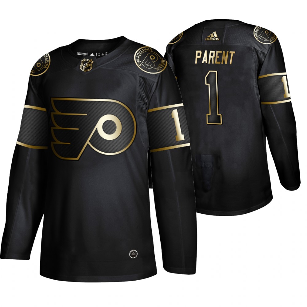 Flyers Bernie Parent Men's Authentic 2019 NHL Golden Edition Jersey