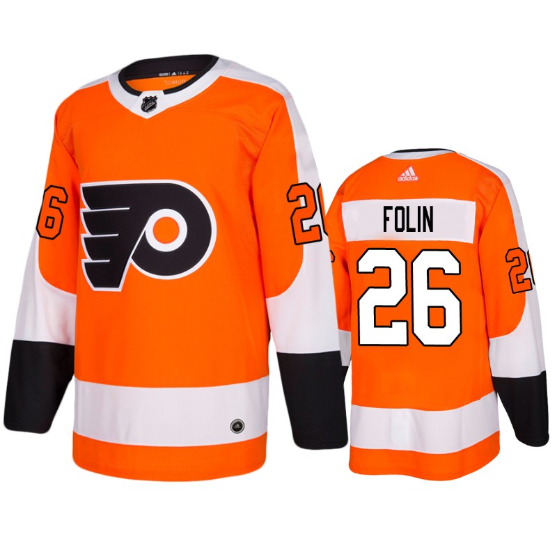 Flyers Christian Folin Orange Home Jersey