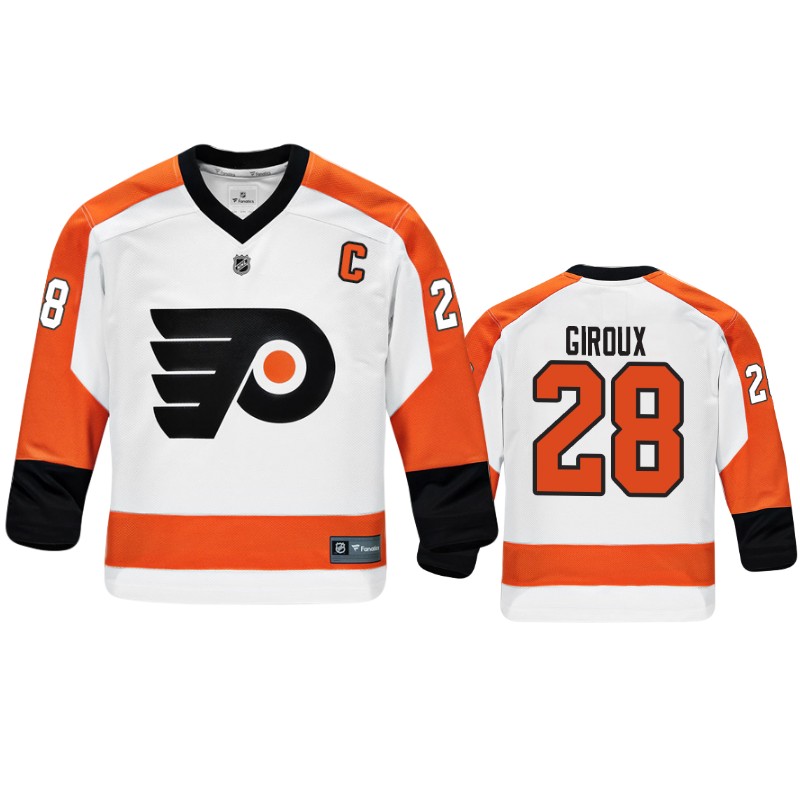 Flyers Claude Giroux Black Replica Player Fanatics Branded Jersey