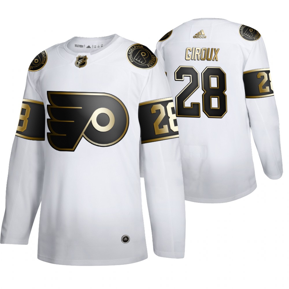Flyers Claude Giroux Men's Authentic NHL Golden Edition Jersey