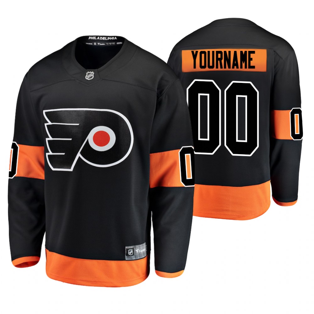 Flyers Custom Youth Breakaway Player Fanatics Branded Alternate Jersey