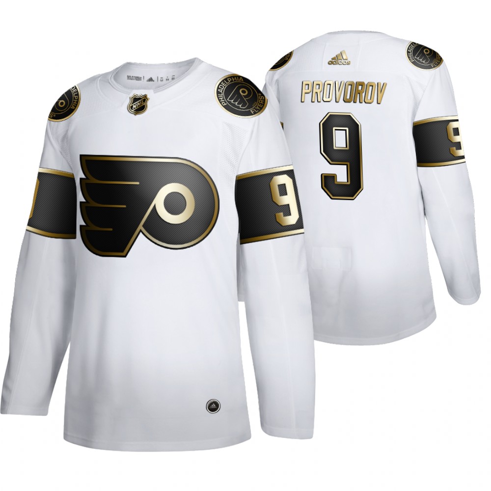 Flyers Ivan Provorov Men's Authentic NHL Golden Edition Jersey