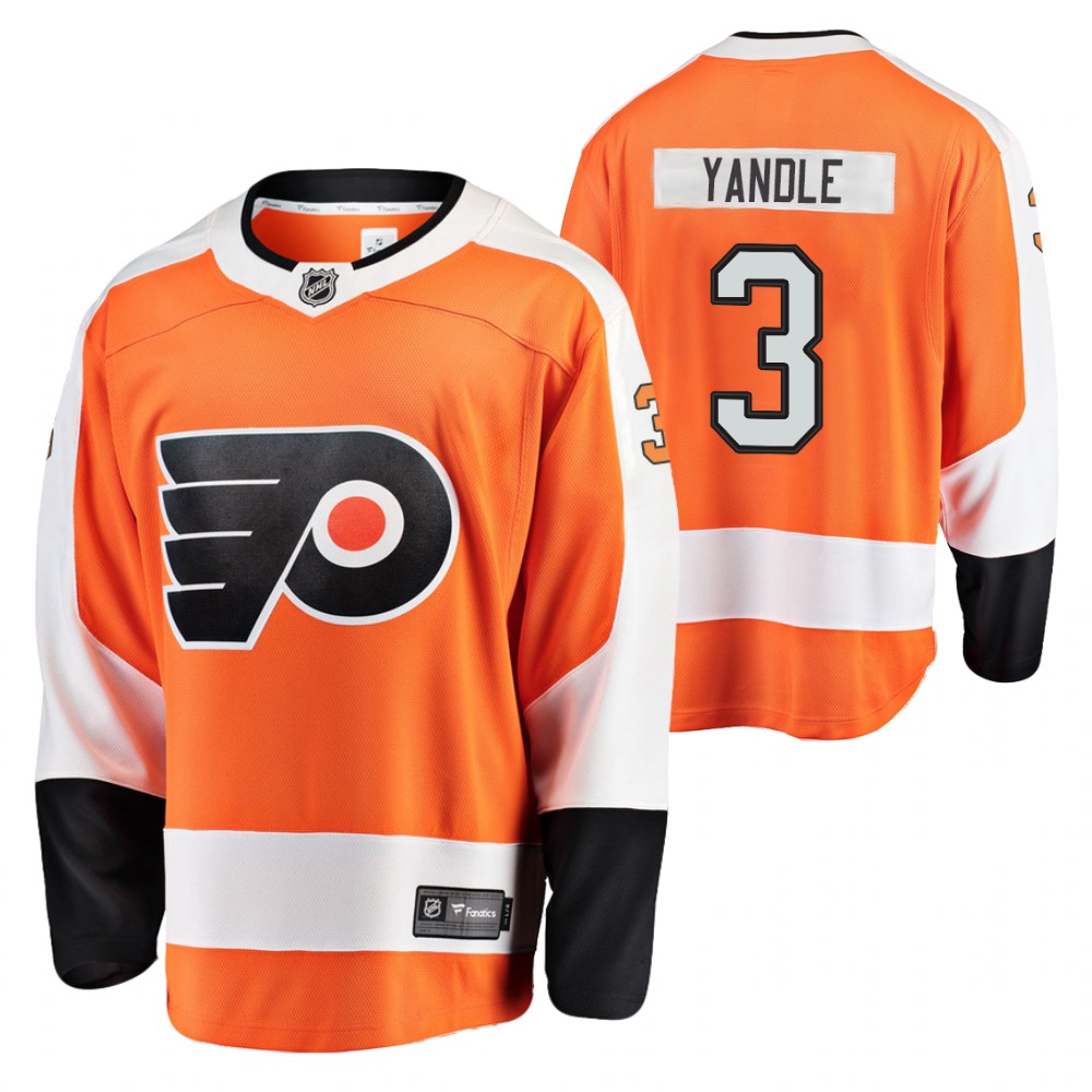 Flyers Keith Yandle Jersey Home Orange Player Men