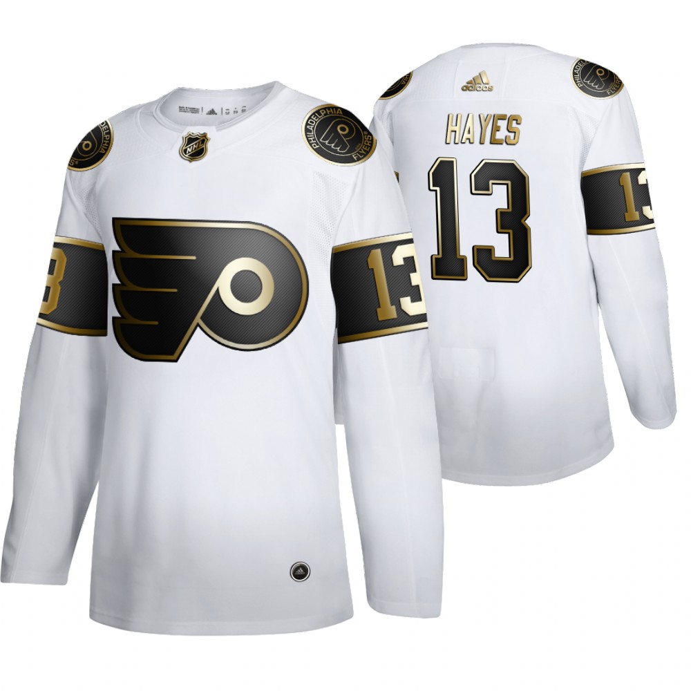 Flyers Kevin Hayes Men's Authentic NHL Golden Edition Jersey