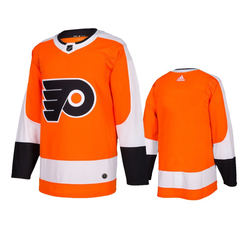 Flyers Orange Authentic Blank Home Jersey