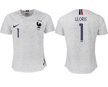 France #1 LLORIS Away Soccer Country Jersey